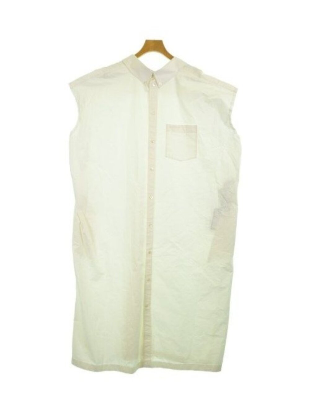 Balenciaga Shirt Dress White
